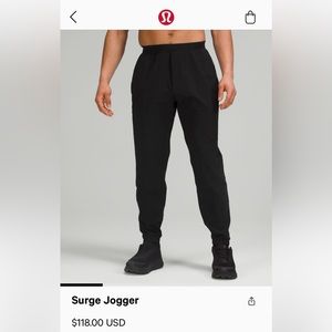 Lululemon Surge Joggers, Standard length